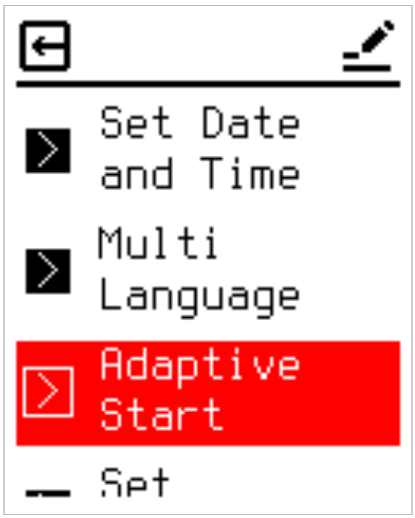 Adaptive Start menu