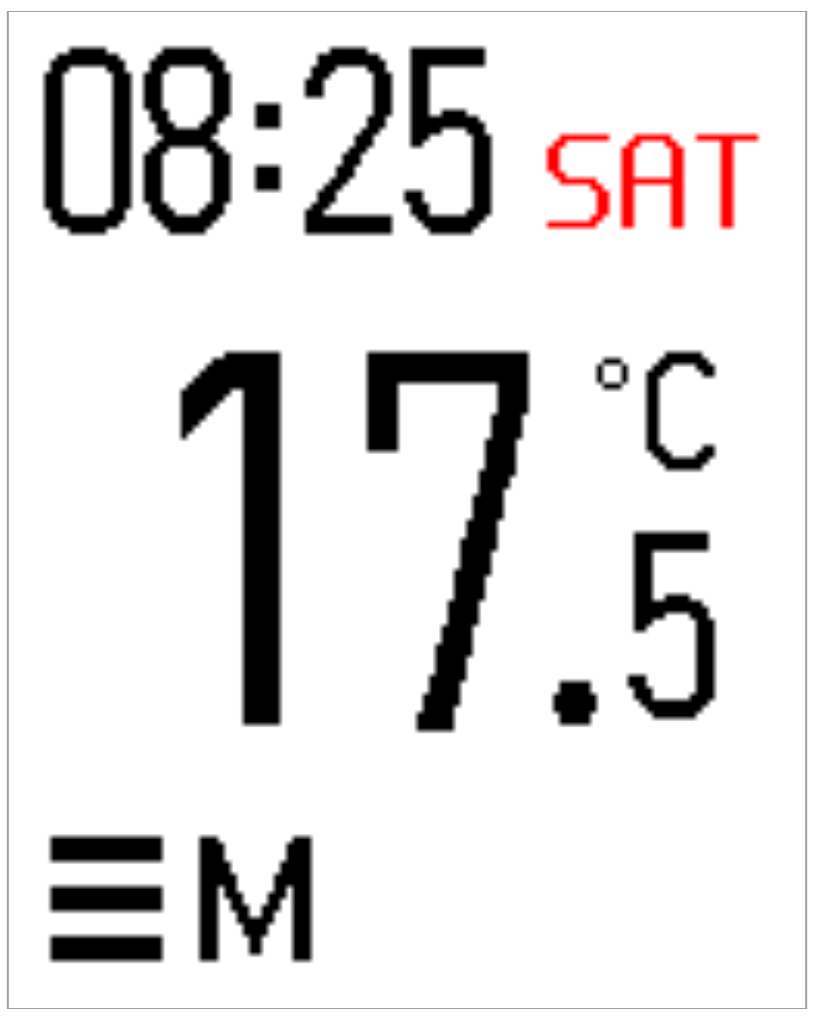 Active / Sleep Mode display